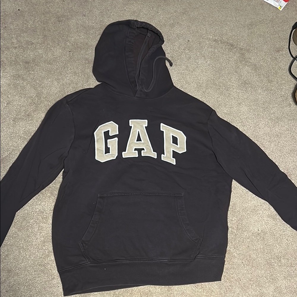 GAP Black Hoodie with Logo
